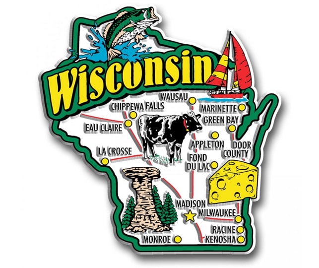 Picture demonstrating Wisconsin