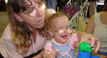 Picture of mom and daughter.